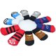 thumbnail image 1 of Calcetines para perros y gatos, calcetines de algodón con control de tracción, antideslizantes para interiores, 1 of 5