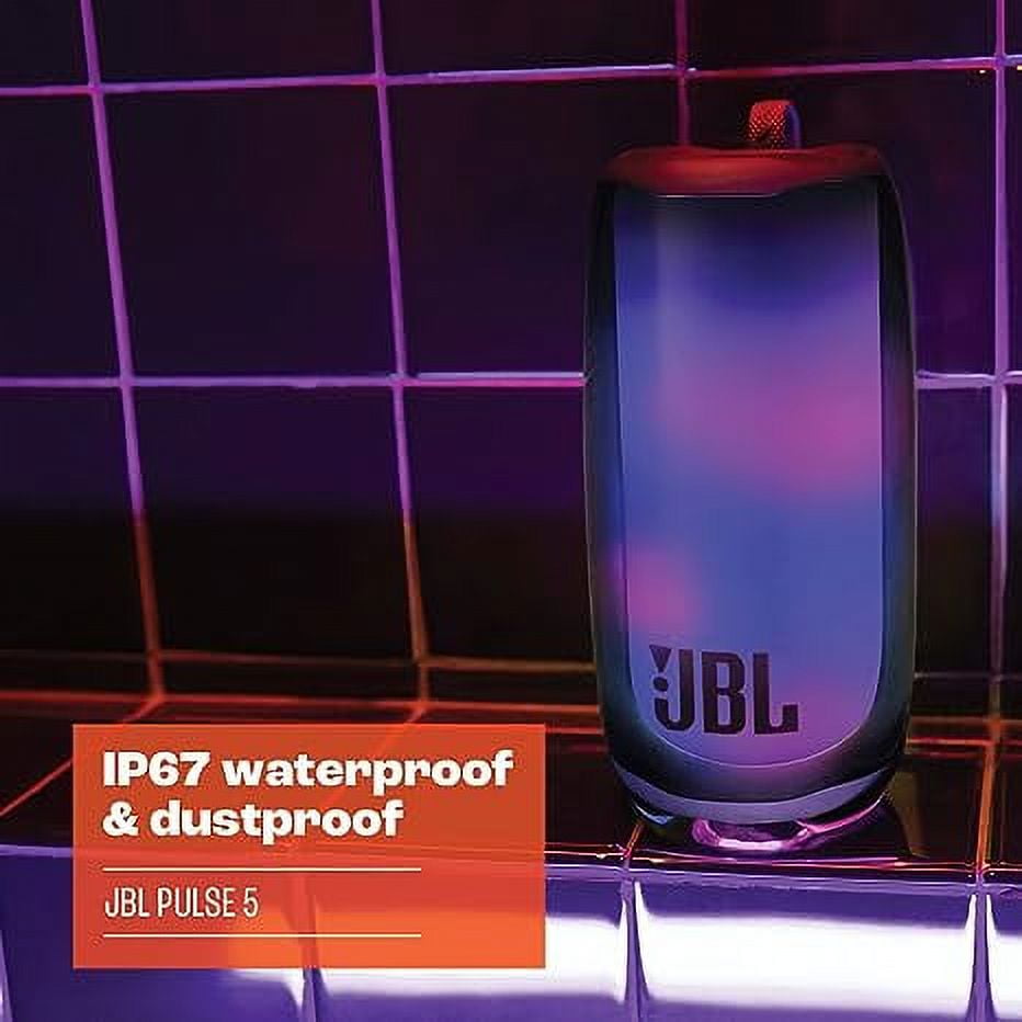PreOwned JBL Pulse 5 Portable Bluetooth Speaker with Dazzling Lights, Black  (图5)