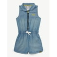 thumbnail image 4 of Justice Girls PAC-MAN Chambray Romper, Sizes XS-XL & Plus, 4 of 8