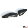 thumbnail image 3 of Side Mirror Cover Caps Fits VW CC 2009-2017 Carbon Fiber Black 2 Pcs, 3 of 6