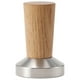thumbnail image 2 of Herramienta de barista para prensar café, profesional, base plana de acero inoxidable, portátil para 53 mm, 2 of 9