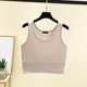 thumbnail image 1 of mfyjkho Camisetas Sin Mangas Para Gimnasio Para Mujer, Camiseta De Tirantes Holgada De Cuello Redondo De Color Liso Informal De Verano Para Mujer Vestidos Maxi Para Mujer Xl, 1 of 4