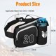 thumbnail image 2 of Waist Fanny Pack, Bumbags with Bottle Holder, Water Repellent Bum Bag, Large Capacity, Bum Waist Bag for Dog Walking Hiking, 2 of 5