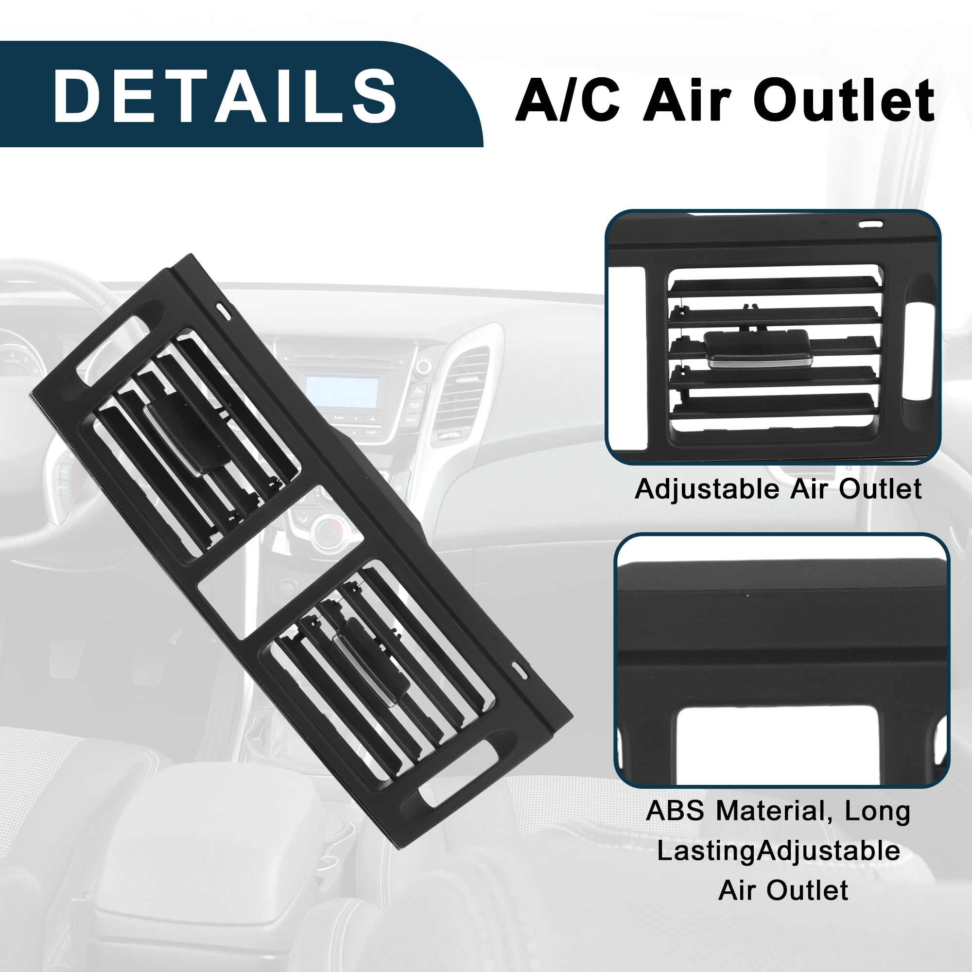 Unique Bargains Center Dash A/C Outlet Air Vent Panel for Mercedes-Benz C300