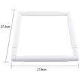 thumbnail image 2 of Quilting Frame, Square Rectangle Plastic Clip Frame for Embroidery Cross Stitch Quilting Needlepoint Tool, 2 of 5