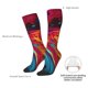 thumbnail image 4 of Fotbe Colorful Abstract Swirls Calcetas Divertidas Estampadas para Hombre y Mujer, Calcetas de Algodón hasta la Rodilla para Caminar, Correr, Enfermería y Embarazo, 4 of 6