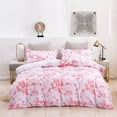 thumbnail image 1 of 3D Acuarela Rosa Floral Funda de edredón Set Ropa de cama Set Funda de edredón Fundas de almohada, 1 of 10