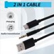 thumbnail image 4 of Cable de Carga Audio 2 en 1, Tipo C, USB para Automóvil + Auxiliar 3,5 mm, Conexión Alta Calidad Dispositivos Móviles, 4 of 5