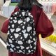 thumbnail image 1 of Mochila con estampado de vaca, moderna y de gran capacidad. Ideal para un look casual. Perfecta para estudiantes universitarios, viajes, oficina, gimnasio, etc. Material impermeable y, 1 of 9