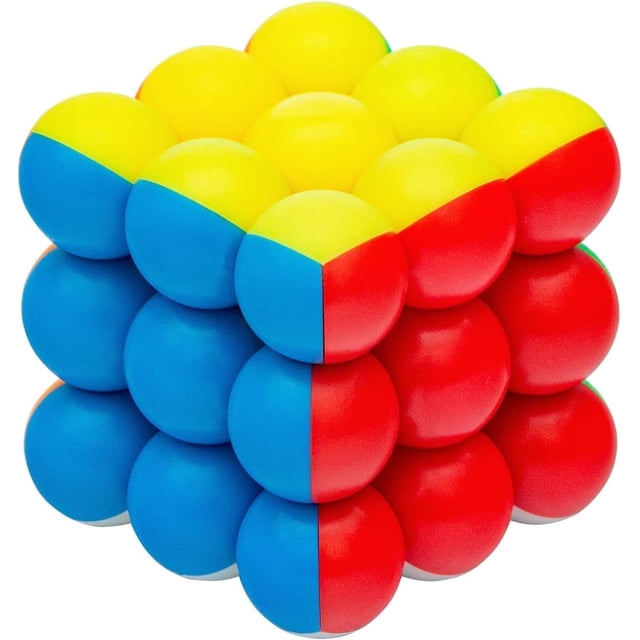 Speed Cube Magnetic Speedcube Feel Stickerless Speedcube, Rotating Smooth,Fast Magic Cube, Puzzle Toy for Kids and Adults Haitun Waverider
