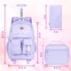 thumbnail image 2 of Mochila enrollable CCJPX para niñas y mujeres de 21 pulgadas, color morado, 2 of 6
