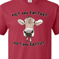 thumbnail image 4 of Inktastic Funny Cow Not My Pasture Not My Patties T-Shirt, 4 of 5