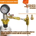 thumbnail image 4 of Auto Coolant Vacuum Kit Cooling System Vacuum Radiator Kit Refill & Purging Tool Radiator Coolant Refill Tool Kit Pneumatic Vacuum Antifreeze Change F, 4 of 5