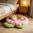 thumbnail image 5 of Thick Warm Pet Mat for Dogs Cats, Soft Comfortable Sleeping Pad with Non-Slip Bottom, Machine Washable Pet Bed Mat for Kennel Sofa Crate Floor, All Season Warm Pet Cushion for Indoor, 5 of 6