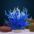 thumbnail image 2 of WYBXZ Artificial Aquarium Coral Decor, Plastic Faux Coral Reefs Cute Fish Tank Decorations, Realistic Ocean Plant Ornaments for Party, Living Room, 2 of 5