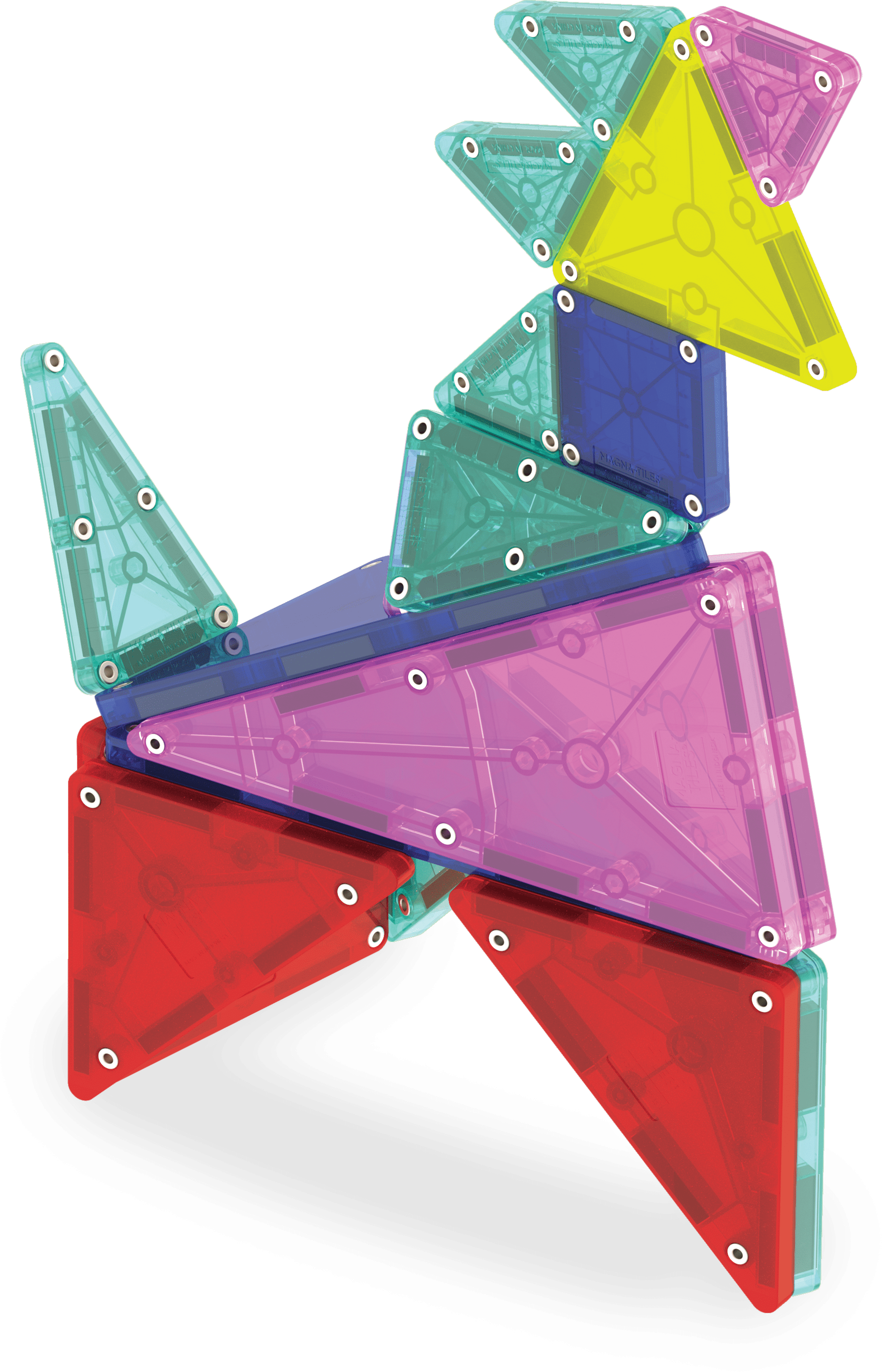 MAGNA-TILES® Combo 46-Piece Magnetic Construction Set, The
