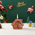 thumbnail image 4 of dajkiuy Christmas House Shaped Candles, Xmas Wax Scented Candles, for Christmas Holiday Table Decoration, 4 of 6