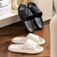 thumbnail image 5 of Slippers for Women,Men And Women Shoes Indoor And Outdoor Home Slippers Fashionable Lightweight Sandals,Womens Slippers,Black,9.5, 5 of 5