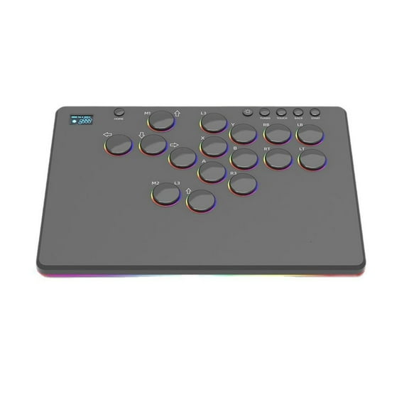 Multiple System Fight Controller Suitable for PC Lightweight Compact Structure High Accuracy Joysticks Ergonomic Shape