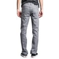 thumbnail image 5 of Victorious Men's Slim Fit Unwashed Raw Denim Jeans, up to Size 40, 5 of 5