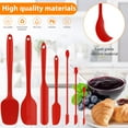 thumbnail image 4 of 7Pcs Kit de Spatules en Silicone Mini Ensemble de Spatules de Maquillage Portable Cuisson Durable Résistance à Haute Température Outil de Mélange Flexible Multifonctionnel pour Masque Cosmétique Crème, 4 of 11