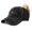 Black, variant on Ponytail Cap Women's Baseball Cap Embroidered Archery Mom Embroidery Sun Hat with Ponytail Hole High Pony Hat Cotton Lavender Design Only