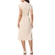 thumbnail image 3 of Vestidos sin mangas para mujer INSPIRE CHIC, con cuello, botones, cinturón en la cintura, midi, para trabajo, talla M, 3 of 5