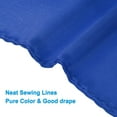 thumbnail image 4 of Uxcell Men's Pocket Squares Hankie Satin Solid Suits Handkerchief Bulk Set Sapphire, 4 of 7