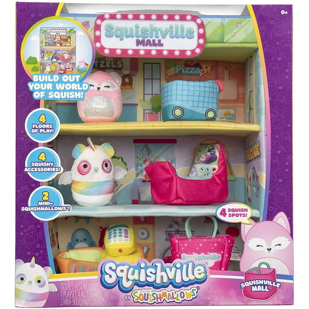 Squishmallows Squishville! Squishville Mall Mini Plush Playset - Walmart.com