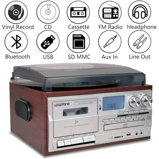 Cassette player with aux output deals