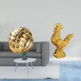 thumbnail image 2 of Escultura Estética De Bola De Hilo De Cerámica Y Figura De Gallo, Adorno Feng Shui Para La Entrada De La Sala De Estar, Encimera, Decoración De Cumpleaños Y Inauguración De La Casa., 2 of 8