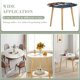 thumbnail image 3 of Superman-theme Fitted Round Tablecloths Elastic Edged Table Covers Waterproof Table Cloth for Kitchen Holiday Party Tables Decor 120cm, 3 of 6