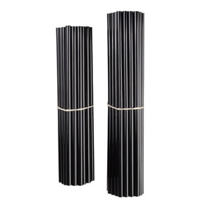 Bykas Dirt Bike Spoke Wraps Black for Honda XL70 1974-1976