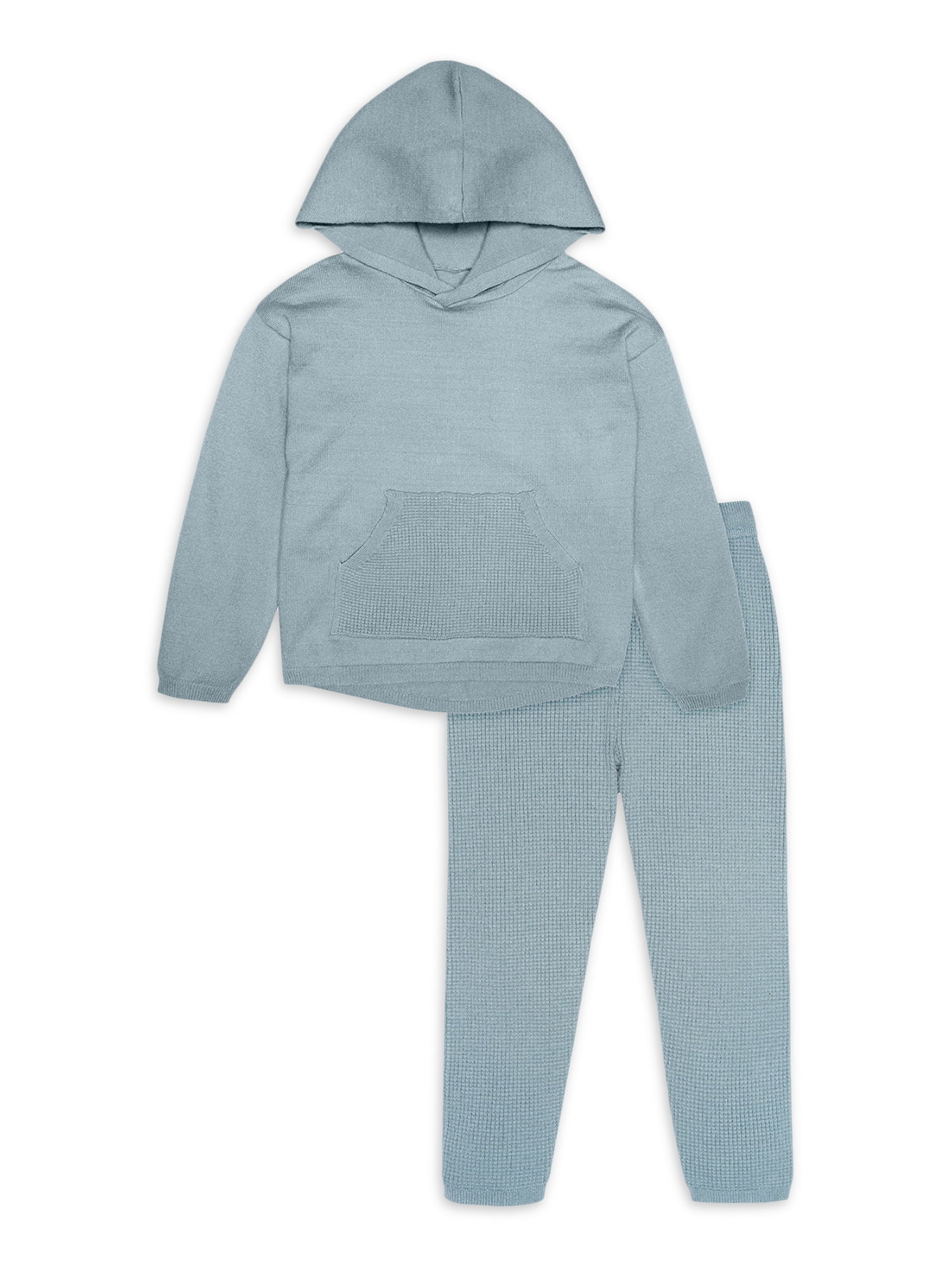 Modern Moments by Gerber Baby and Toddler Girl Hooded Sweater Knit