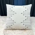 thumbnail image 3 of Dtchengua 18x18 Inches Geometric Three-dimensional Pillow Cover With Cotton And Linen Tassel Headboard Pillowcase Throw Pillows, 3 of 3