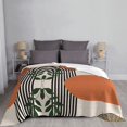 thumbnail image 5 of Mid Century Soft Blankets for Women Flannel Blanket for Couch Bed Throw Blanket Lightweight Flannel Cozy Blanket All Season 50X60, 5 of 6