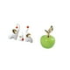 thumbnail image 5 of Esculturas de elefantes,Estatuas de elefantes,decoración del hogar,artesanías de cerámica,Figuras de elefantes familiares Adornos de escritorio,Estatua,Escultura de fruta artificial,estatua, 5 of 8
