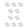 thumbnail image 2 of Scienceny 4 piezas puerta ventana vidrio Pin blanco regulador tornillo Auto repuestos vehículo montaje pernos reemplazo para Como se muestra 10piezas, 2 of 6