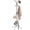 GREY, variant on Metal Coat Rack, Freestanding Coat Tree & Hall Tree with 15 Hooks, Sturdy Coat Rack Stand and Hat Rack, Coat Hanger for Entryway, Bedroom, Office for Jackets, Hats, Bags,Brown