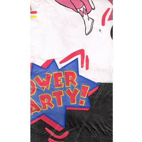 Power Rangers Vintage 1993 'Mighty Morphin' Paper Table Cover (1ct)
