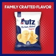 thumbnail image 3 of Utz No Salt Added Original Potato Chips, Gluten-Free, Family Size, 7.75 oz Bag, 3 of 8