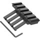 thumbnail image 1 of Soportes de riel descentrados, 3 4 5 ranuras Adaptador de perfil bajo de aluminio de montaje de riel en ángulo descentrado de 45 grados para óptica de mira láser de linterna, 1 of 5