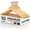 Beige, variant on ACSTEP Wooden Hangers 20 Pack, Wood Pants Skirt Suit Shirt Clothes Hangers, Walnut