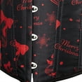 thumbnail image 4 of Grebrafan Corset Christmas Women Plus Size Cosplay Bustier Black XL, 4 of 5