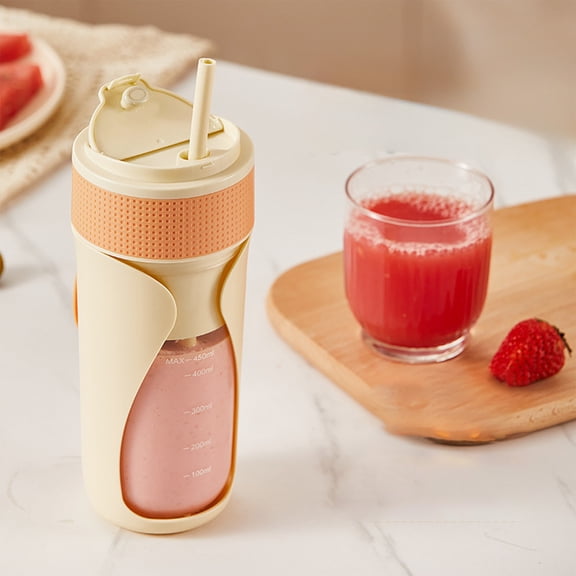 Kcavykas Portable Household Fruit Juicer Cup, Wireless Multifunctional Blender for Smoothies, Juices, and Baby Food On the Go