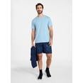 thumbnail image 2 of Athletic Works Men's and Big Men's Active Mesh Shorts, 9" Inseam, Sizes XS-5XL, 2 of 6