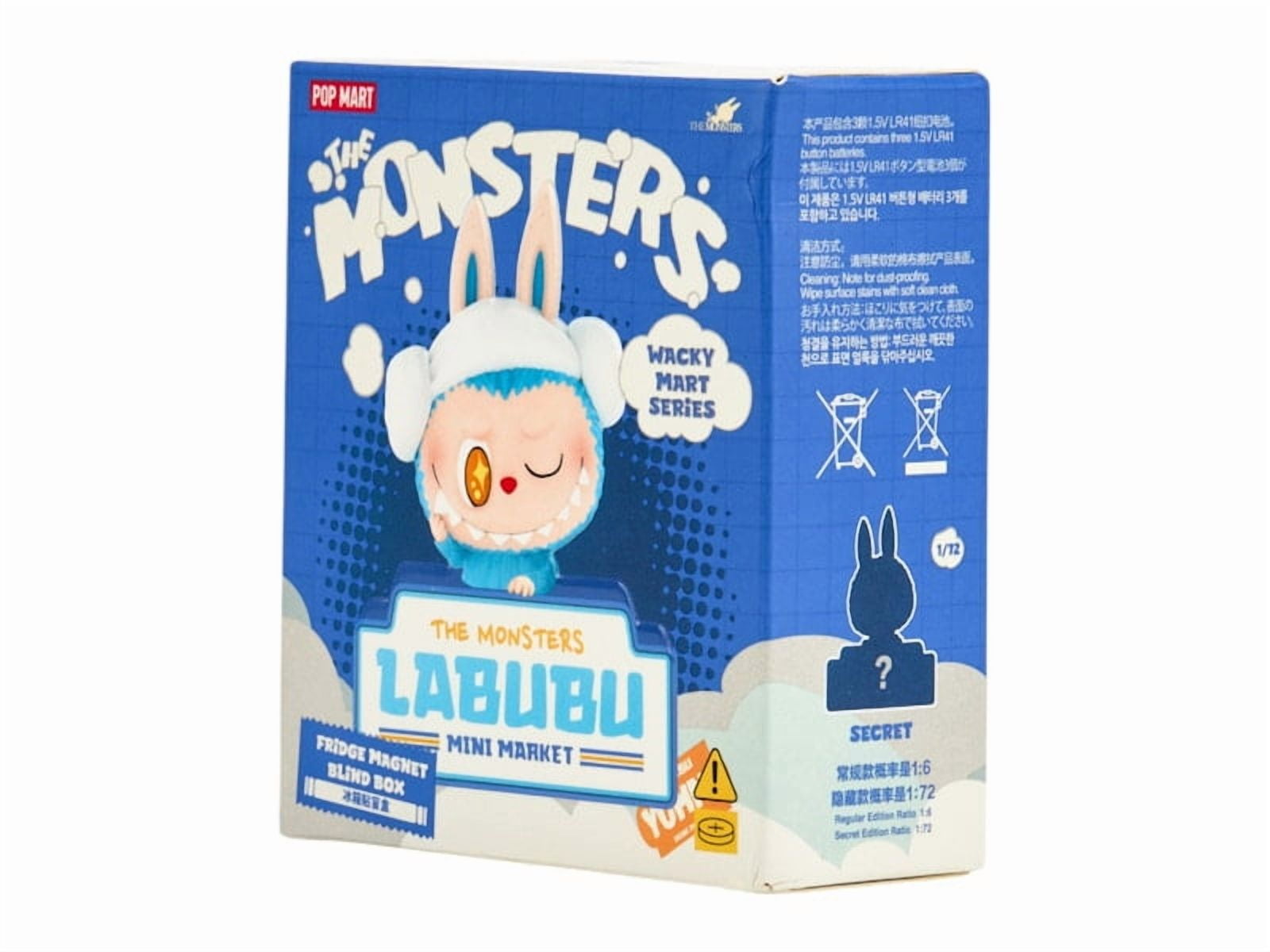 POP MART labubu wackymart let’scheckmate Pop Mart Labubu The Monsters Wacky Mart Series Squishy