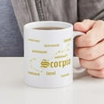 thumbnail image 4 of CafePress - Scorpio Mug - 11 oz Ceramic Mug - Novelty Coffee Tea Cup, 4 of 4