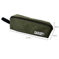 thumbnail image 2 of Pencil Case Large Capacity Pencil Bag Pencil Cases Zipper Portable Pencil Storage Pouch Bag - Military green, 2 of 5