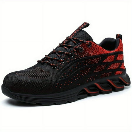 FLTHDD Breathable Steel Toe Sneakers for Women - Durable and Comfortable Work Shoes